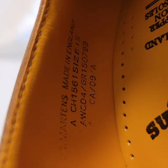 Dr. Martens Brown Leather Men's Shoes - Picture 5 of 11